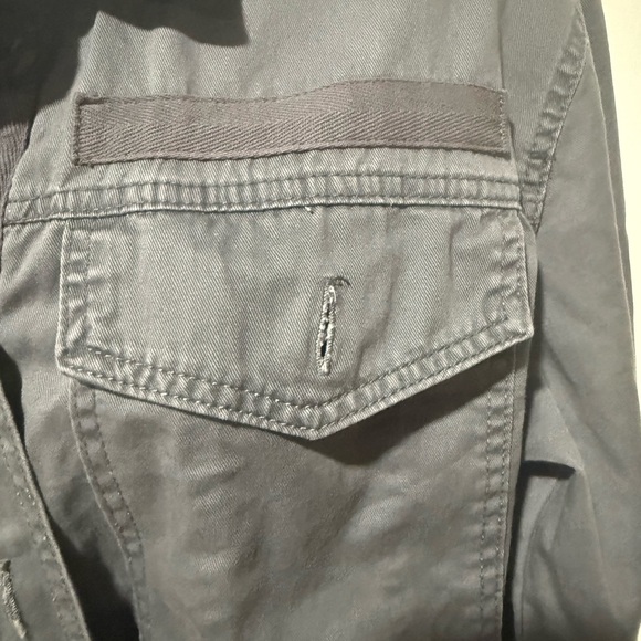 Kensie Charcoal Utility Jacket - Picture 5 of 6